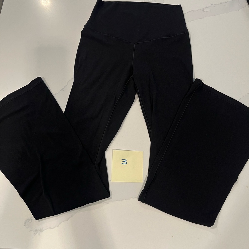 Aerie black bootcut leggings